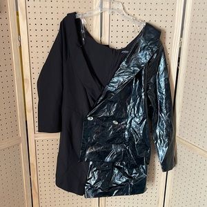 NWOT Eleven 5 black sexy romper size 3X